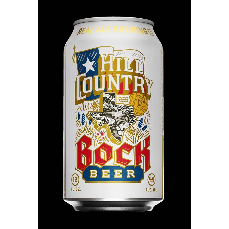 slide 2 of 2, Real Ale Brewing Co. Real Ale Hill Country Bock - 6pk/12 fl oz Cans, 6 ct; 12 fl oz