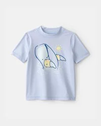 Carter's Toddler Boy Whale Short-Sleeve Rashguard - Blue 3T