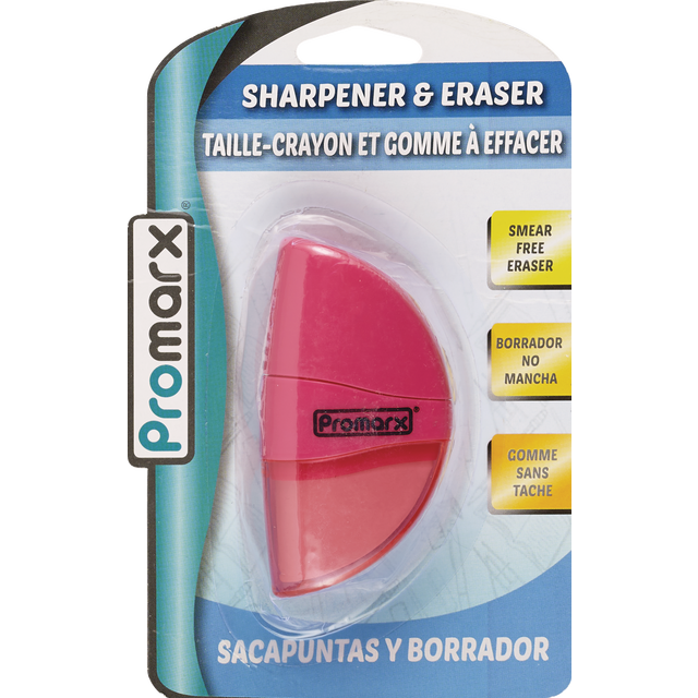 slide 1 of 1, Pencil Sharpener/Eraser Combo, 1 ct