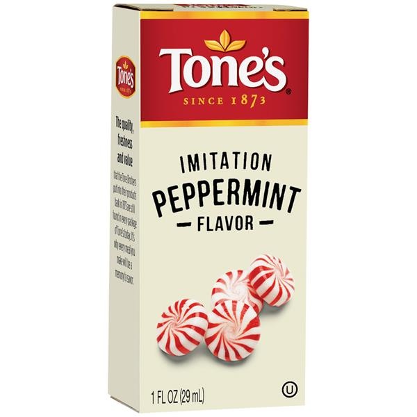 slide 1 of 1, Tone's Imitation Peppermint Flavor, 1 fl oz