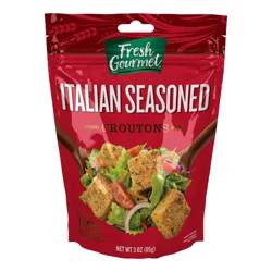 Fresh Gourmet Italian Seasoned Croutons – 3oz