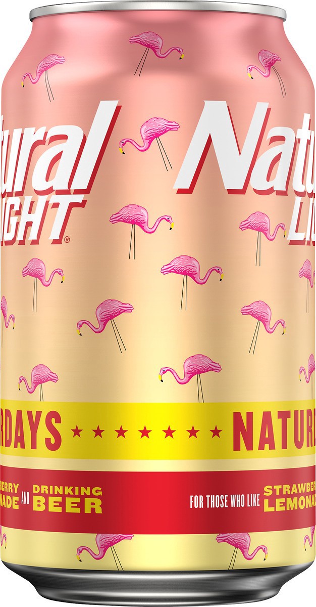 slide 4 of 6, Natural Light Naturdays Beer 12 oz, 12 oz