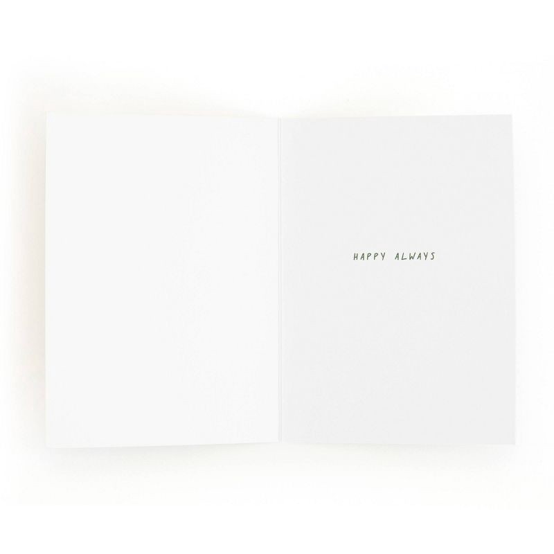 slide 3 of 3, Minted Christmas Holiday Trees Greeting Card, 1 ct