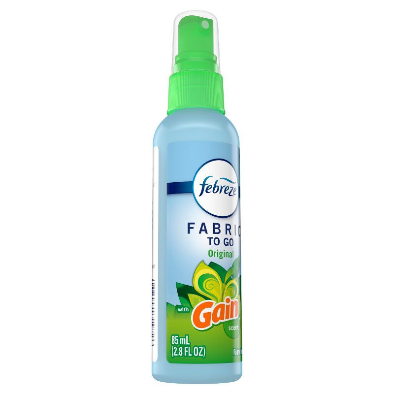 slide 9 of 12, Febreze Fabric Refresher with Gain Original Scent - 2.8 fl oz, 2.8 fl oz
