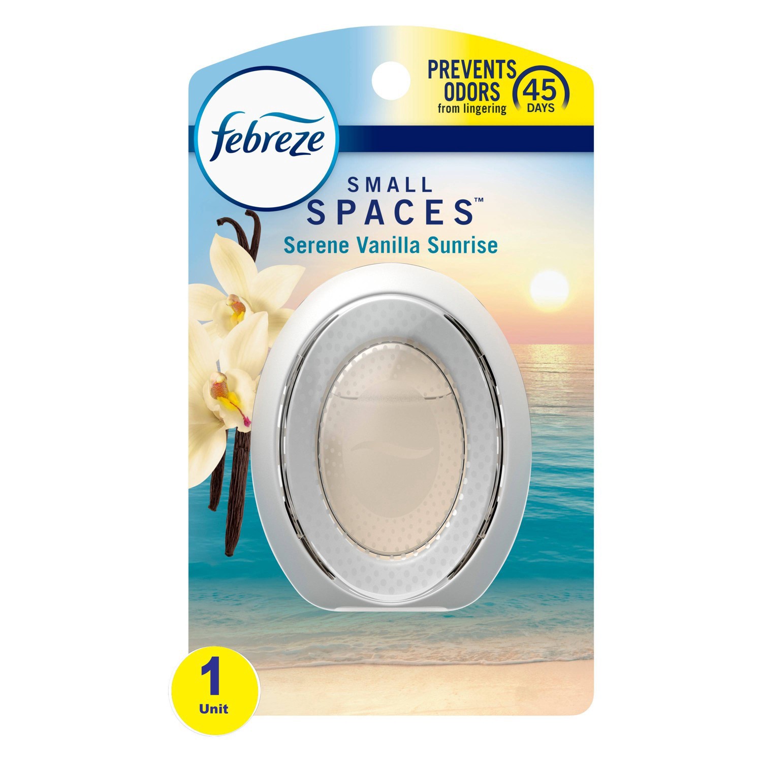 Febreze Small Spaces Air Freshener Serene Vanilla Sunrise 0.25 fl