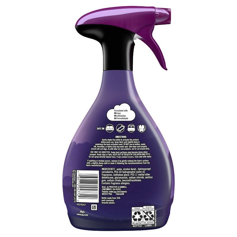 slide 15 of 15, Febreze Touch Fabric Spray Air Freshener - Mountain - 27 fl oz, 27 fl oz