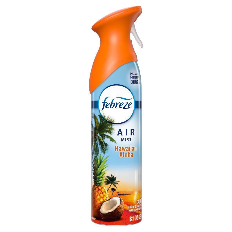 slide 2 of 13, Febreze Air Mist Odor-Fighting Air Freshener - Hawaiian Aloha - 8.1oz, 8.1 oz