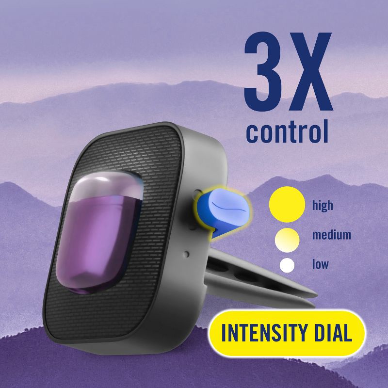 slide 3 of 12, Febreze Car Vent Clip Air Freshener - Mountain - 0.14 fl oz/2pk, 0.14 fl oz, 2 ct