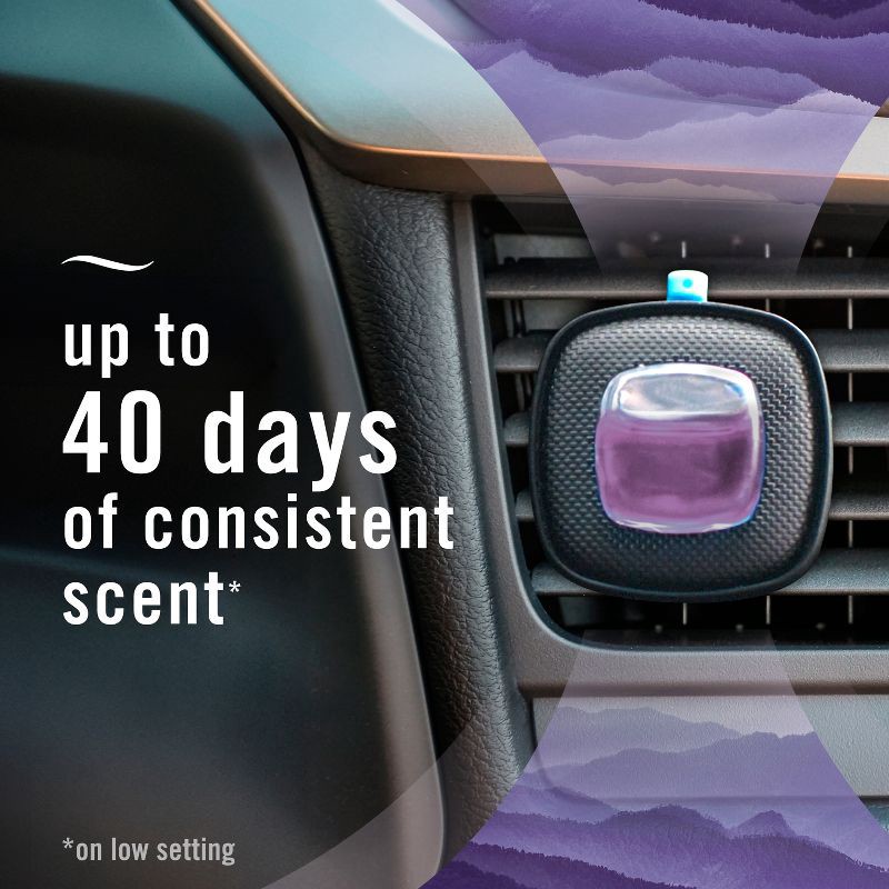 slide 5 of 12, Febreze Car Vent Clip Air Freshener - Mountain - 0.14 fl oz/2pk, 0.14 fl oz, 2 ct