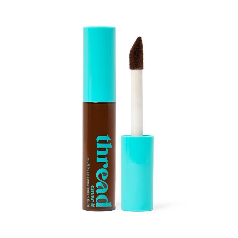 slide 2 of 10, Thread Cover It Multi-Use Complexion Fluid Concealer -12 Deepest Cool, 1 ct
