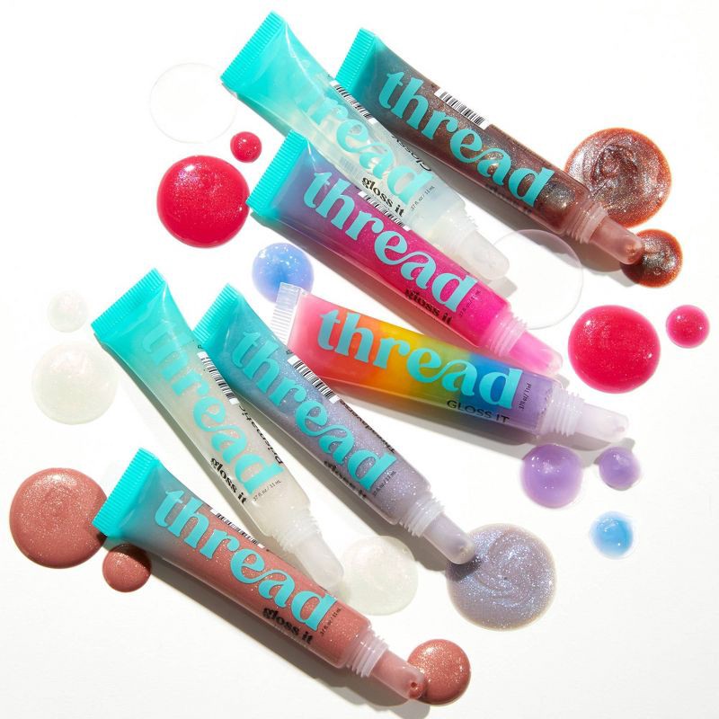 slide 5 of 6, Thread Gloss It Lip Gloss - Prismatic - 0.37 fl oz, 0.37 fl oz