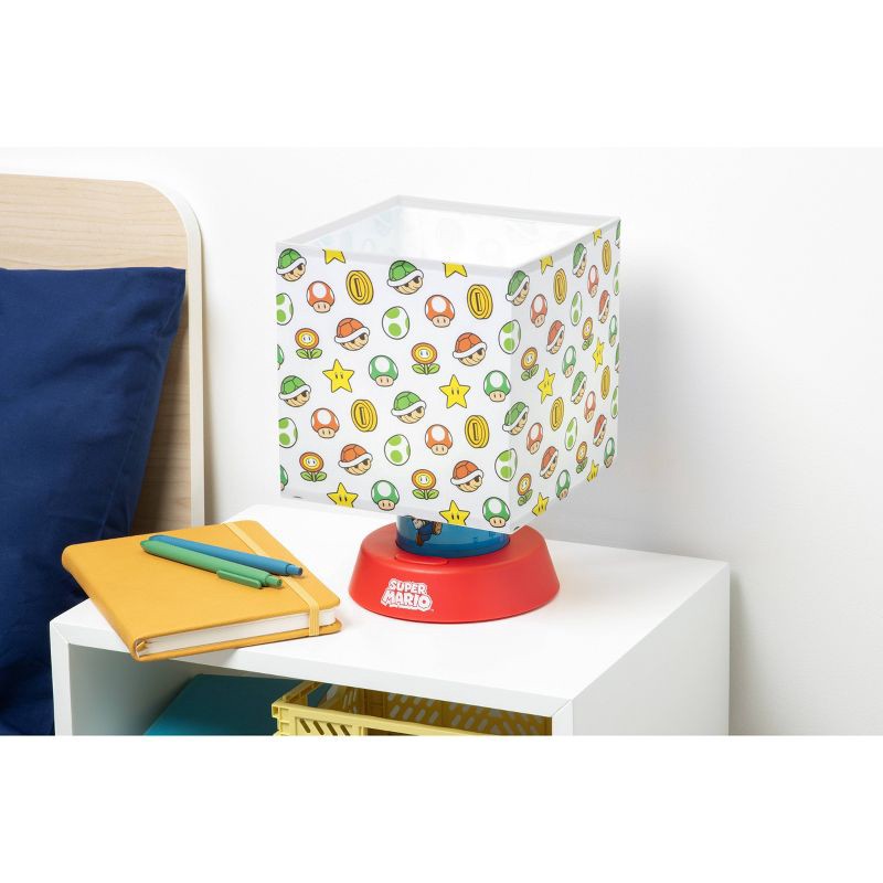 slide 1 of 7, Super Mario Icons Lamp (Includes LED Light Bulb), 1 ct