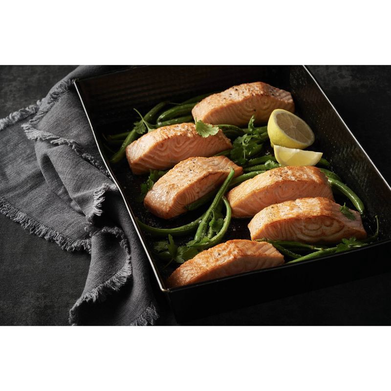 slide 2 of 3, MOWI Fresh Atlantic Salmon Side Portions - 30oz/6pk, 30 oz, 6 ct