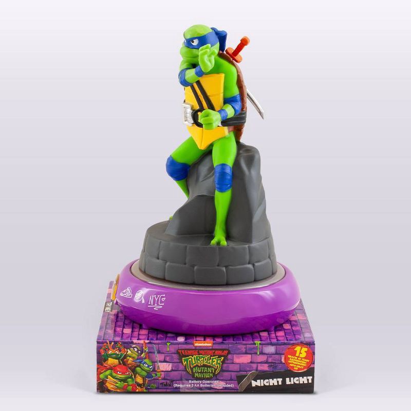 slide 4 of 5, Teenage Mutant Ninja Turtles LEO Nightlight, 1 ct