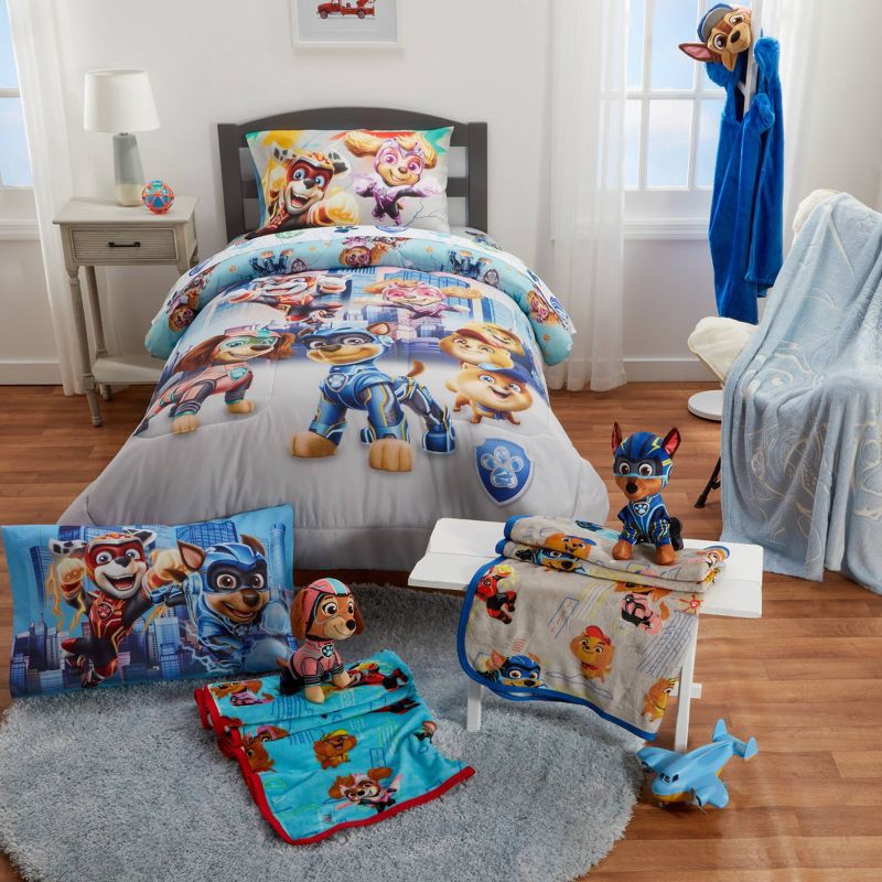 slide 4 of 4, Twin PAW Patrol Kids' Sheet Set, 1 ct