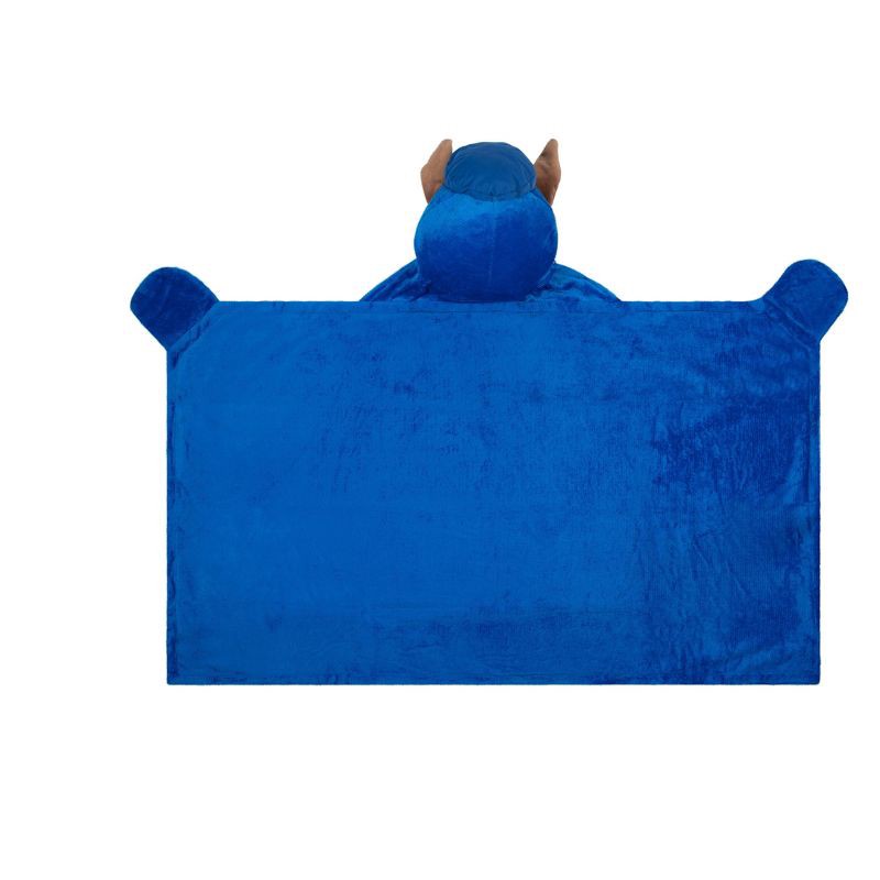 slide 4 of 7, PAW Patrol Chase Kids' Hooded Blanket, 1 ct