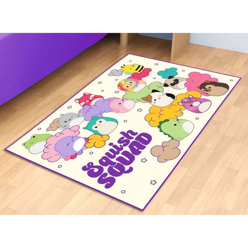 slide 1 of 1, 3'4"x4'6" Squishmallows Rug, 1 ct