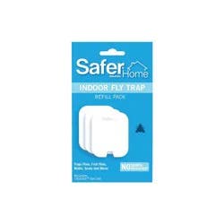 Safer Home Indoor Fly Trap Refills - 3pk: For Gnats, Flies, Fruit Flies, Indoor Use