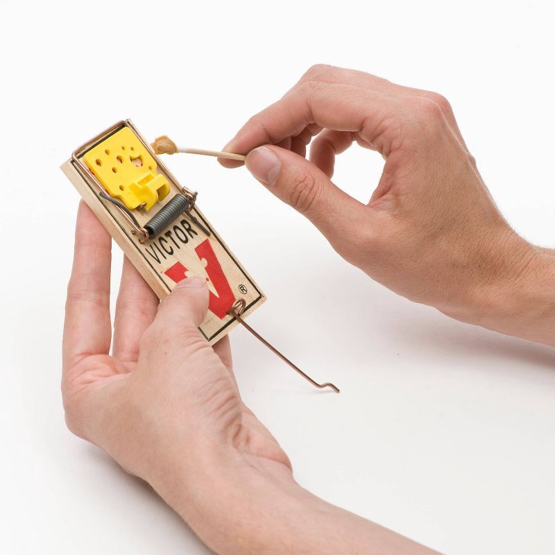 slide 3 of 5, Victor Easy Set Mouse Traps - 2pk, 2 ct