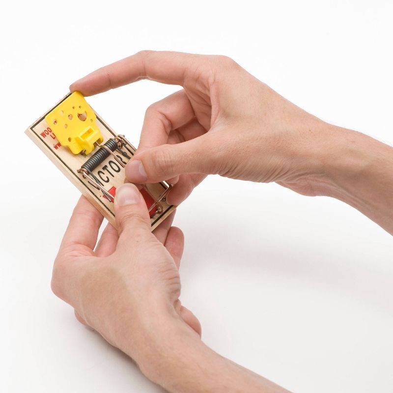 slide 4 of 5, Victor Easy Set Mouse Traps - 2pk, 2 ct