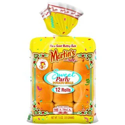Martin's Sweet Party Potato Rolls - 7.5oz