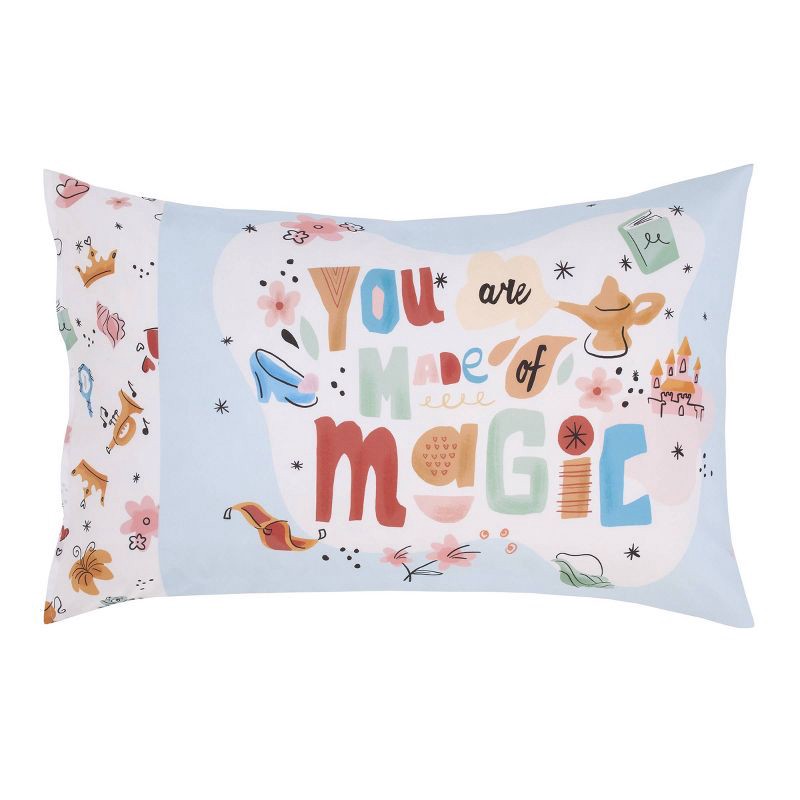 slide 5 of 8, 4pc Toddler Disney Princess Just Be You Bed Set - Pink, 4 ct