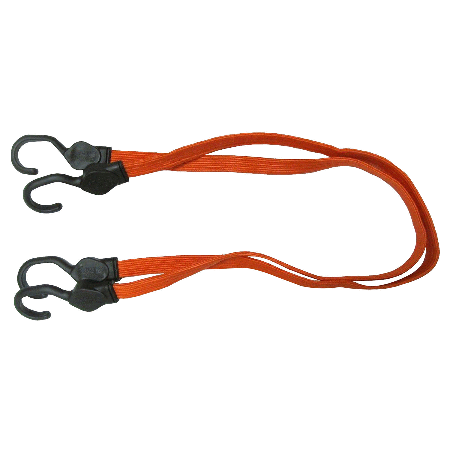 slide 1 of 1, Smartstraps Winston Flat Strap Bungee, Orange, 36", 2 ct