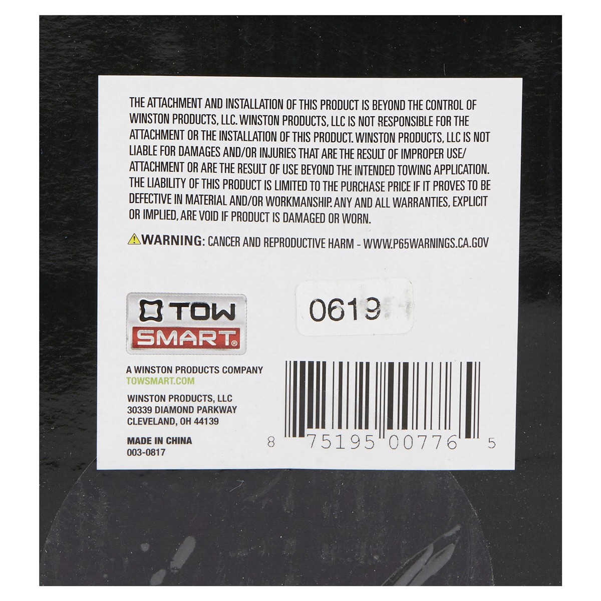 slide 2 of 2, TowSmart Manual Trailer Winch with Strap, 1, 500 lb