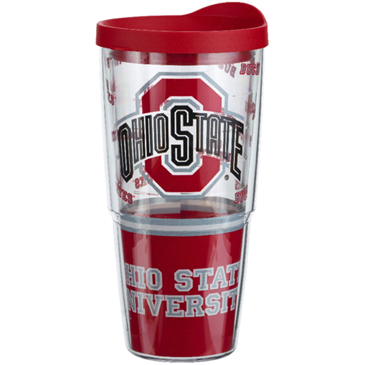 slide 1 of 1, Tervis Ohio State Tumbler with Travel Lid, 24 oz