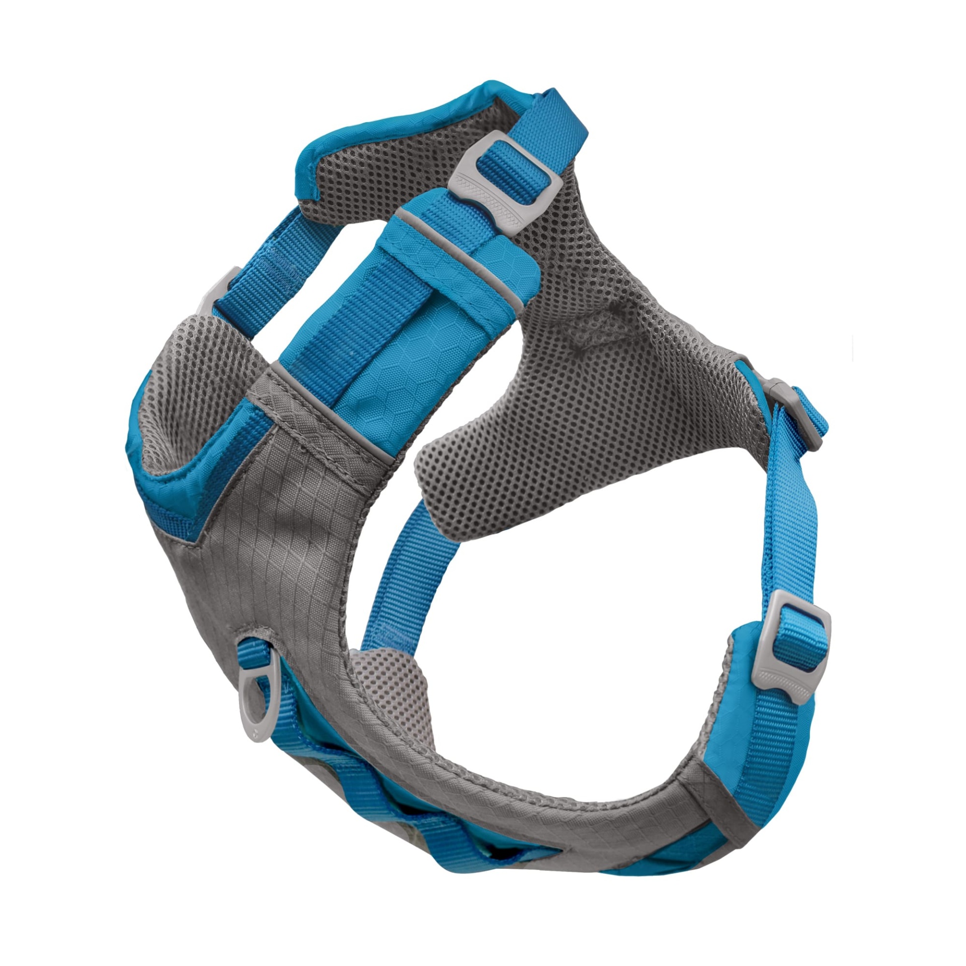 slide 1 of 1, Kurgo Grey/Blue Journey Air Harness For Dogs, SM