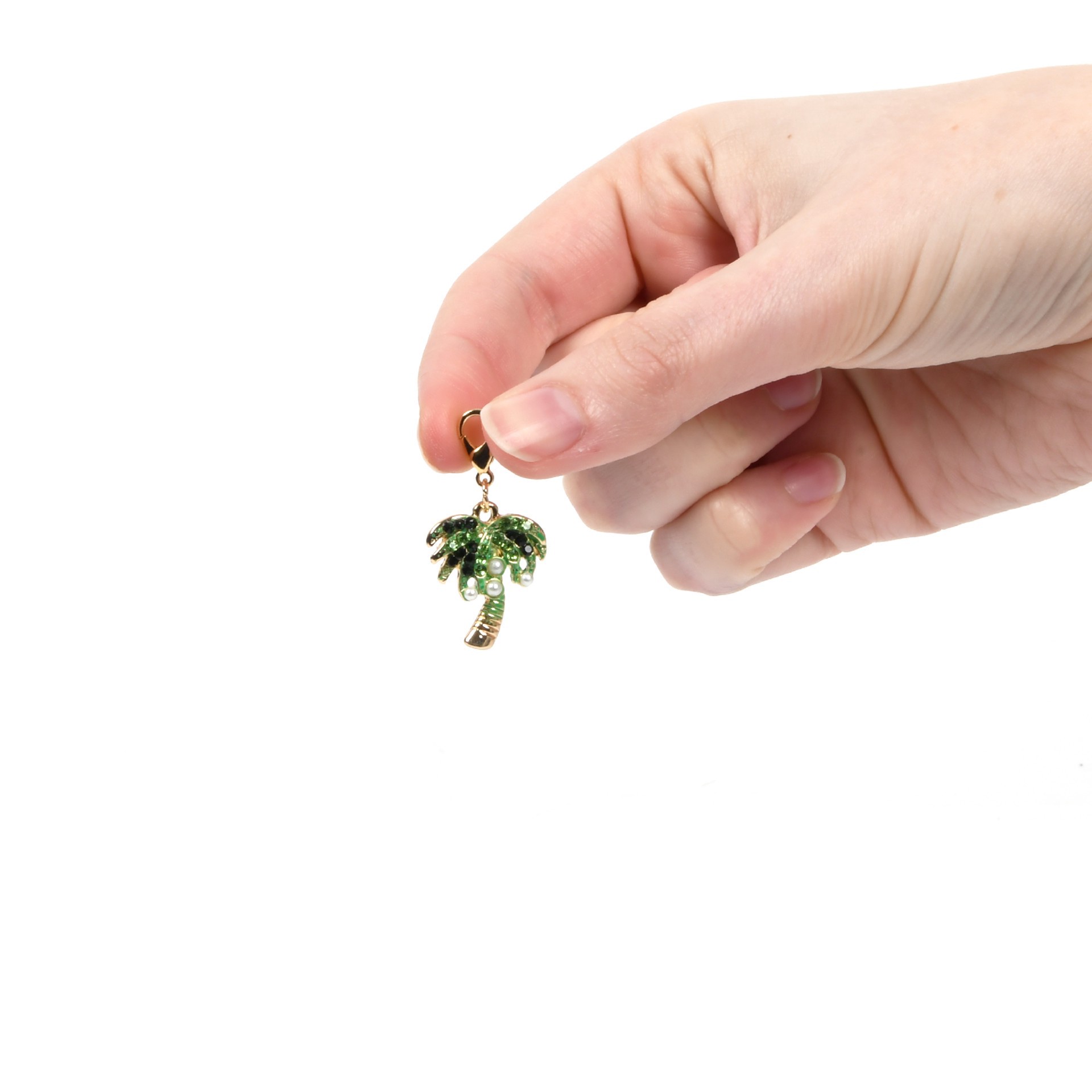 slide 6 of 6, Palm Tree Charm By Bead Landing, 19mm x 27mm