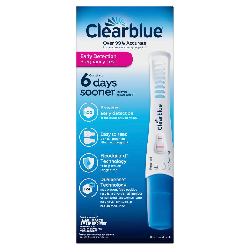 slide 13 of 13, Clearblue Early Detection Pregnancy Test - 3ct, 3 ct