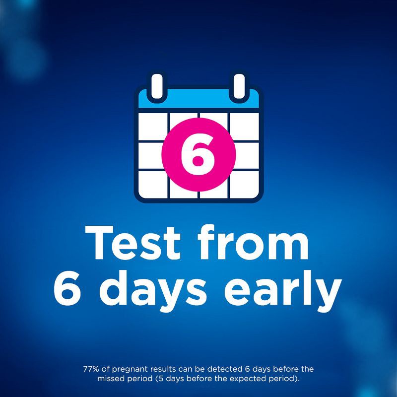 slide 6 of 13, Clearblue Early Detection Pregnancy Test - 3ct, 3 ct