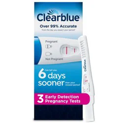 Clearblue Early Detection Pregnancy Test - 3ct