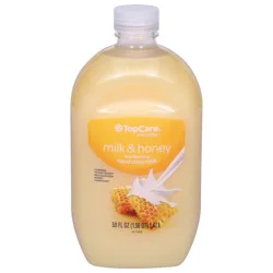 TopCare Everyday Moisturizing Milk & Honey Hand Soap Refill 50 fl oz Bottle
