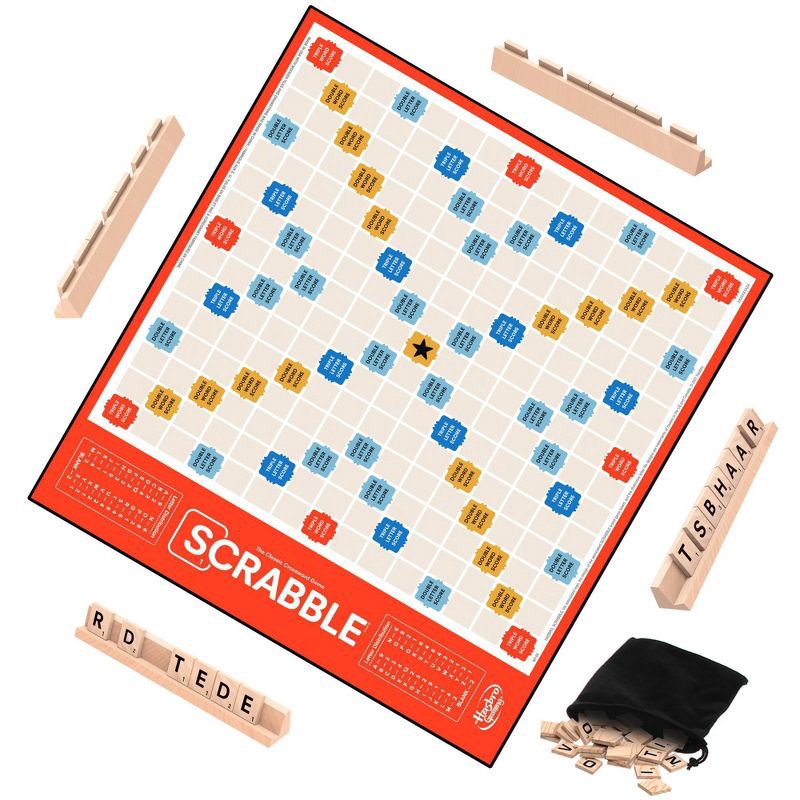 slide 3 of 8, Hasbro Gaming Scrabble Classic Board Game, 1 ct