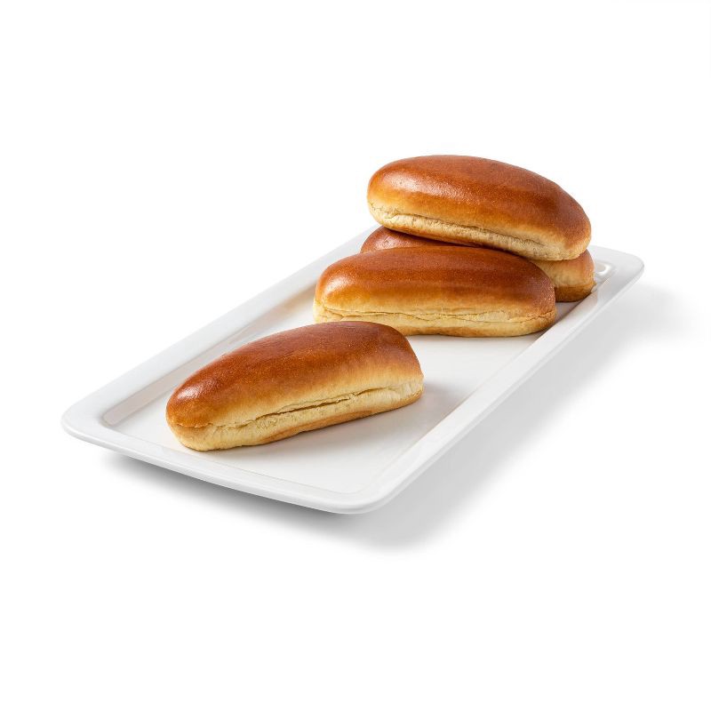 slide 3 of 3, Brioche Hot Dog Buns - 9.52oz/6ct - Favorite Day™, 9.52 oz, 6 ct