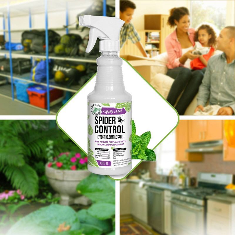 slide 3 of 4, Mighty Mint Spider Repellent - 15oz, 15 oz