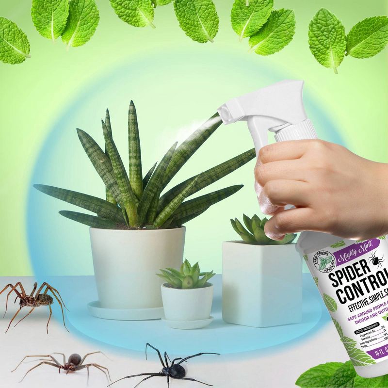 slide 4 of 4, Mighty Mint Spider Repellent - 15oz, 15 oz