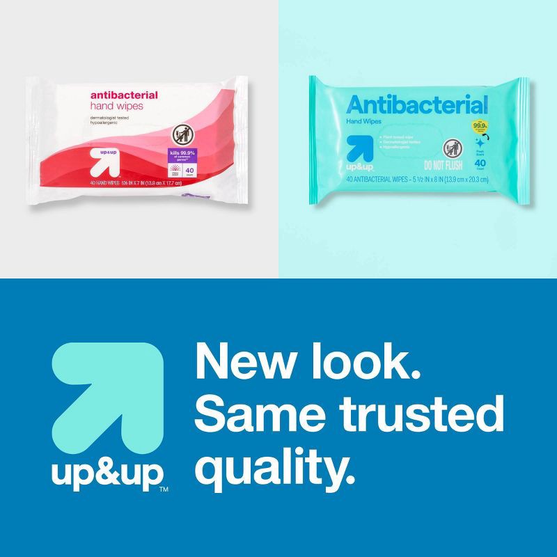 slide 4 of 4, Fresh Scent Wipes - 40ct - up&up™, 40 ct