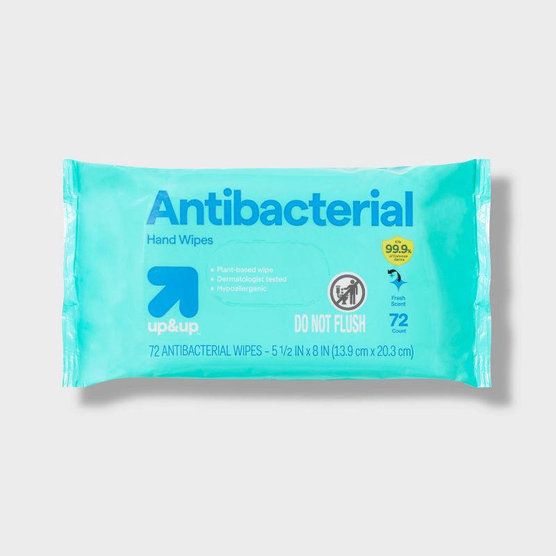 slide 1 of 4, Fresh Scent Wipes - 72ct - up&up™, 72 ct