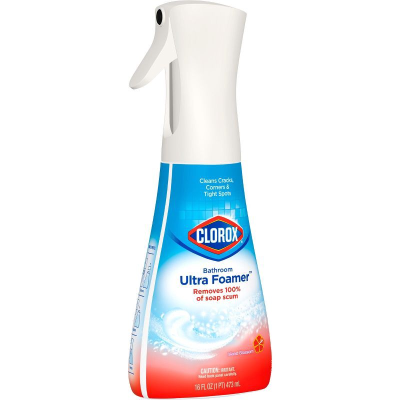 slide 2 of 16, Clorox Island Blossom Ready-to-Use Bathroom Foamer - 16 fl oz, 16 fl oz