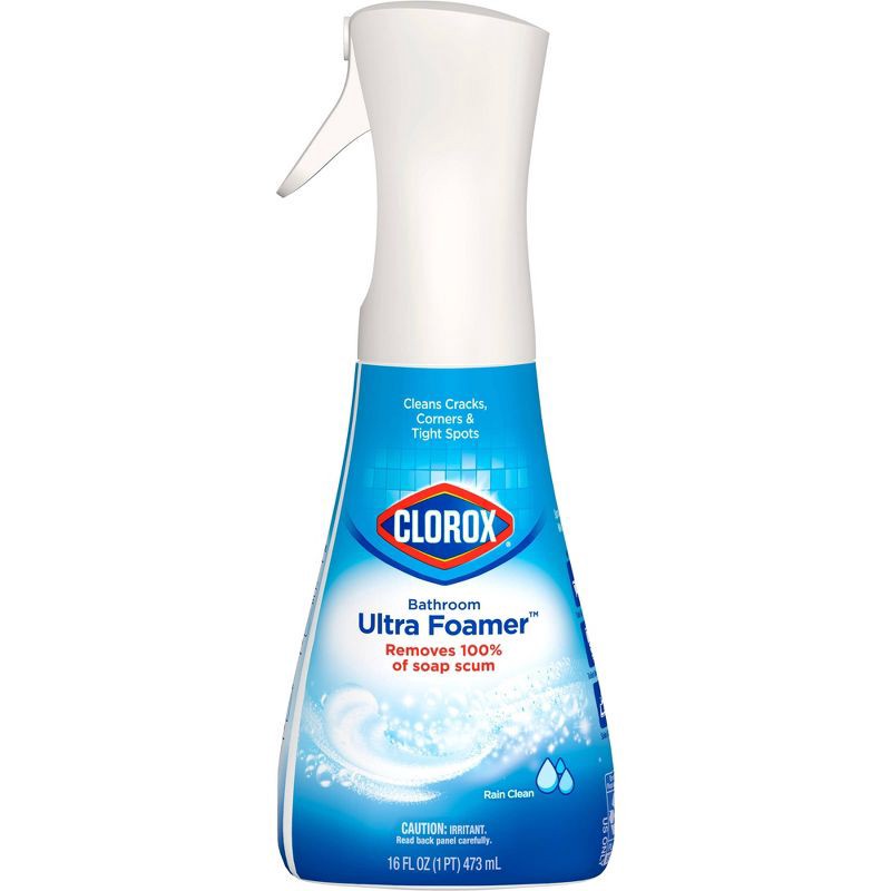 slide 1 of 7, Clorox Rain Clean Ready-to-Use Bathroom Foamer - 16oz, 16 oz