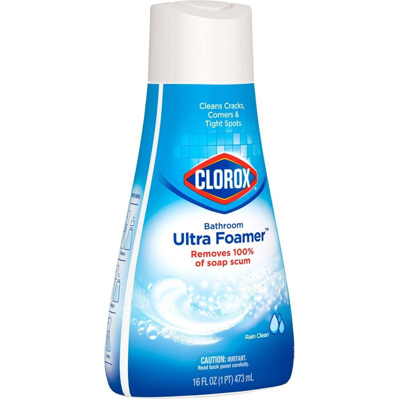 slide 8 of 15, Clorox Rain Clean Bathroom Foamer Refill - 16oz, 16 oz