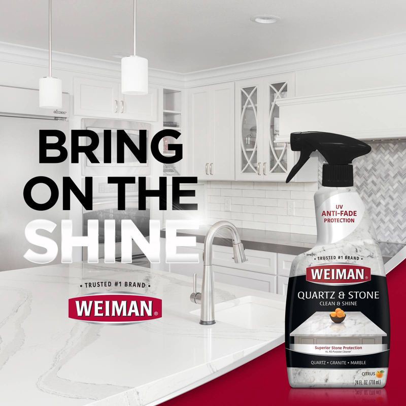 slide 7 of 8, Weiman Quartz Clean & Shine All Purpose Cleaner - 24 fl oz, 24 fl oz