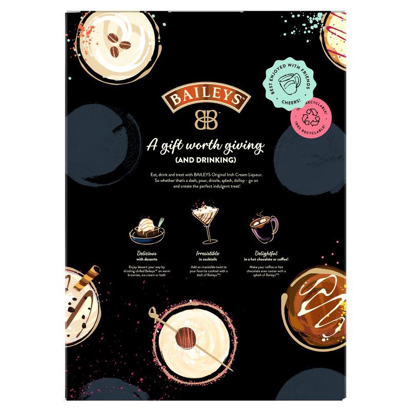 slide 6 of 6, Baileys Bailey's with Coupe Glass Holiday Gift Set - 750ml Bottle, 750 ml