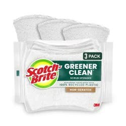 Scotch-Brite Greener Clean Non-Scratch Scrub Sponges - 3ct