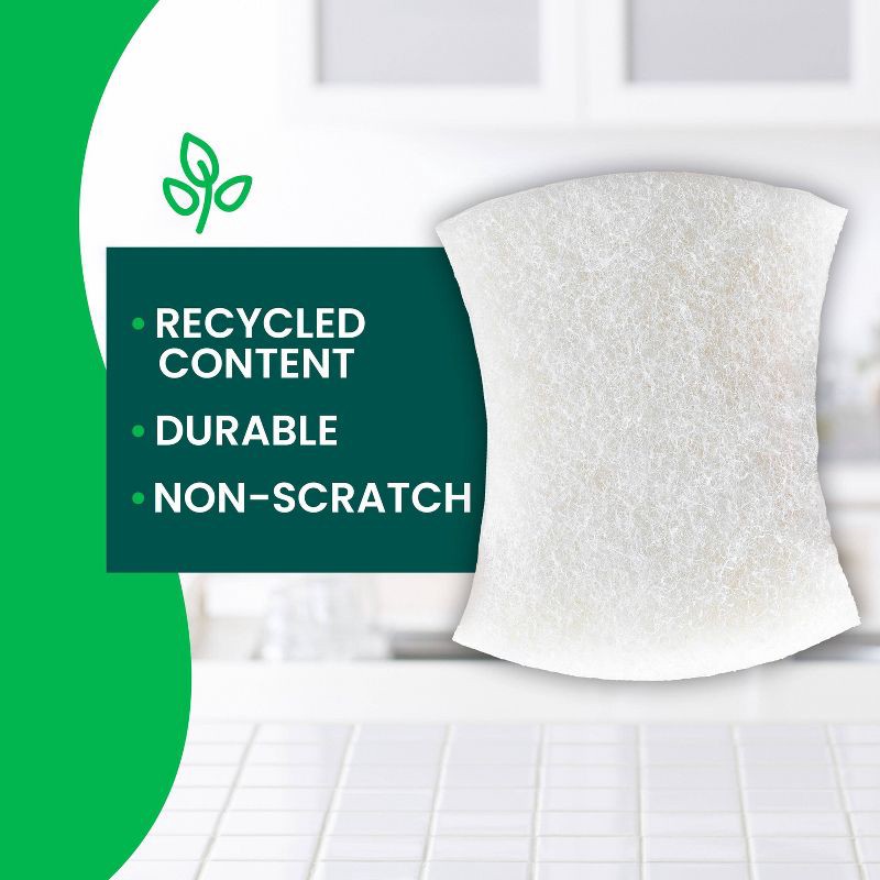 slide 3 of 10, Scotch-Brite Greener Clean Non-Scratch Scrub Sponges - 6ct, 6 ct