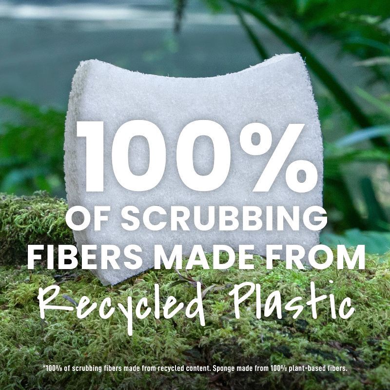slide 6 of 10, Scotch-Brite Greener Clean Non-Scratch Scrub Sponges - 6ct, 6 ct