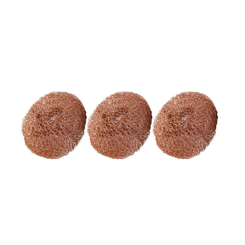 slide 8 of 10, Scotch-Brite Copper Coated Scrubbers - 3ct, 3 ct